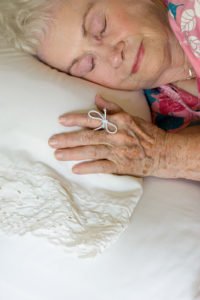 Elderly Woman Sleeping